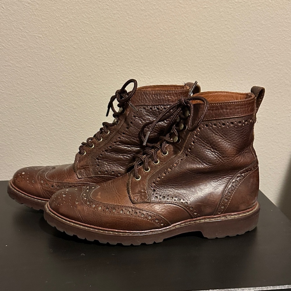 Allen Edmonds Brown Leather Boots